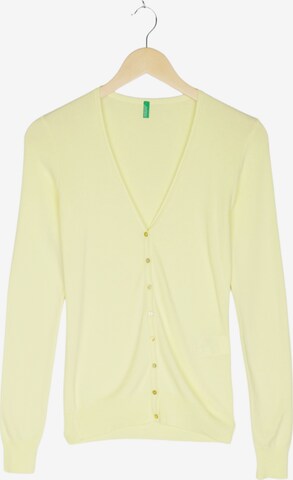 UNITED COLORS OF BENETTON Sweater & Cardigan in M in Yellow: front