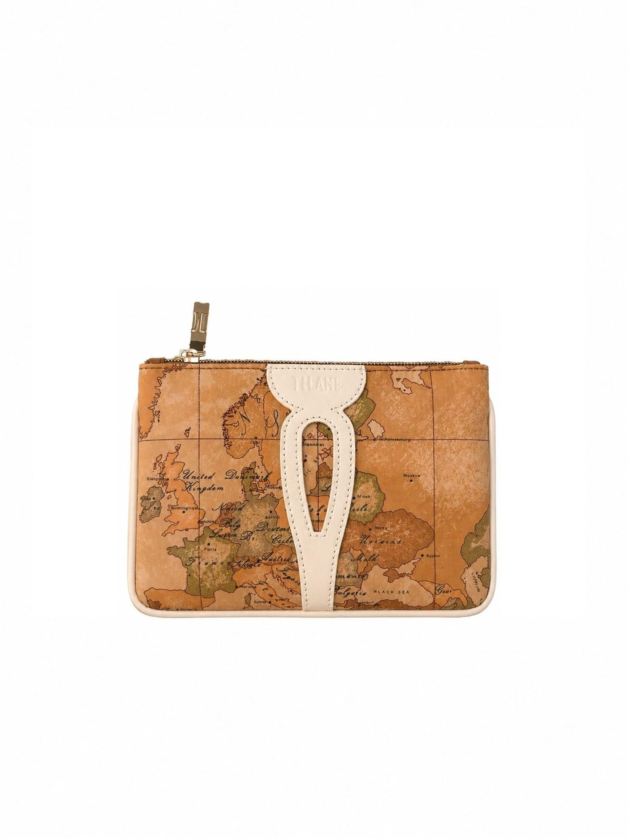 Alviero Martini Toiletry Bag 'LPQ02S578' in Beige: front