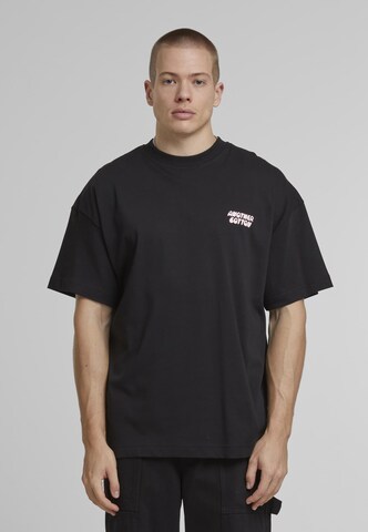 Another Cotton Lab Póló 'Sugar Daddy' - fekete: elől