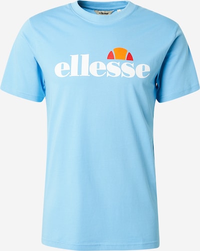 ELLESSE Majica 'Prado 2' veličine L u nebesko plava / bijela, Pregled proizvoda