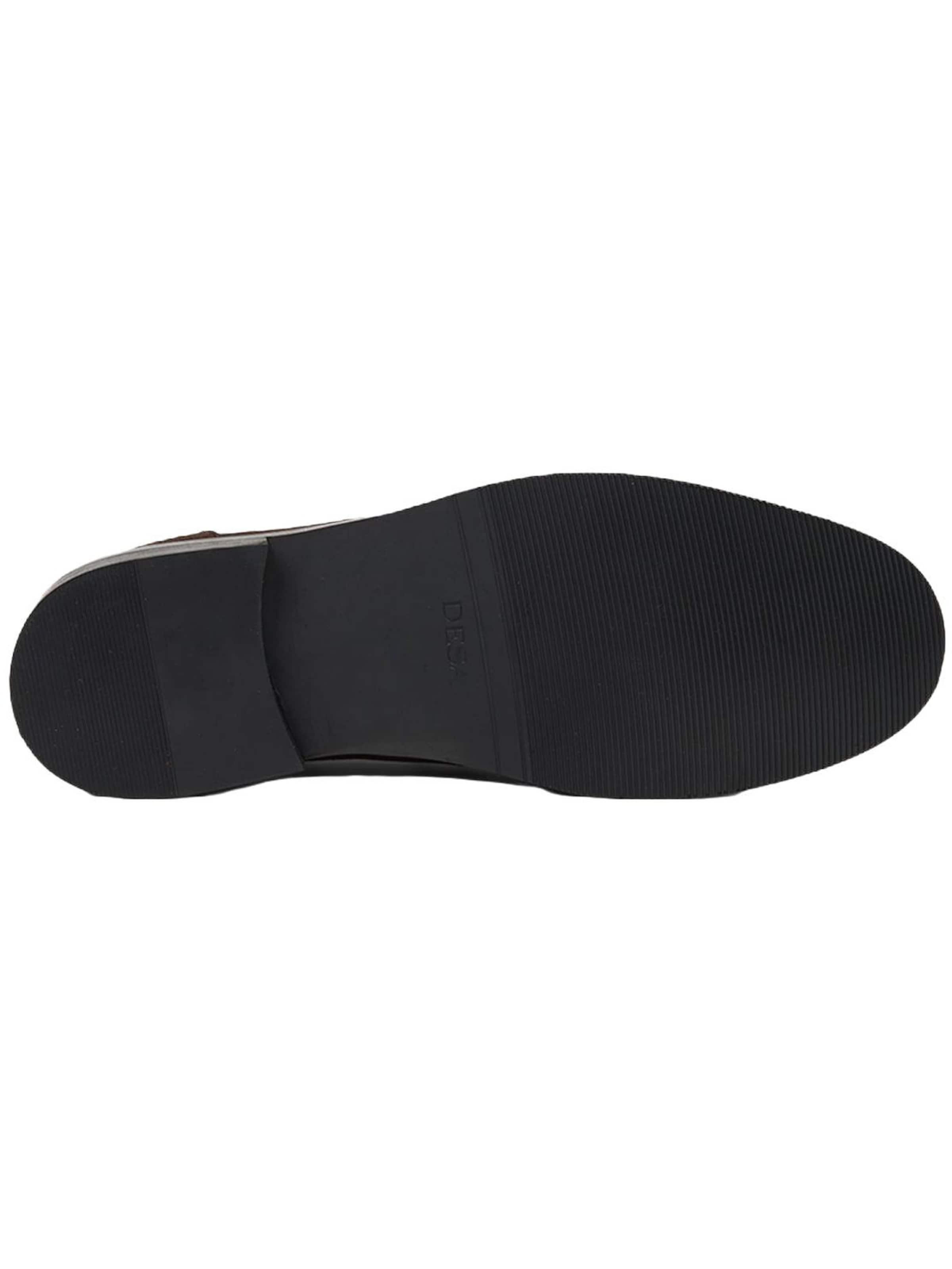 Desa Classic Flats 'Slipper' in Brown