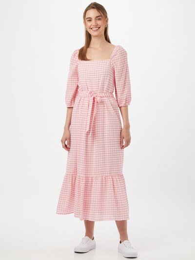 Rochie tip bluză 'Lotus' ONLY pe roz / roz deschis / alb, Vizualizare model