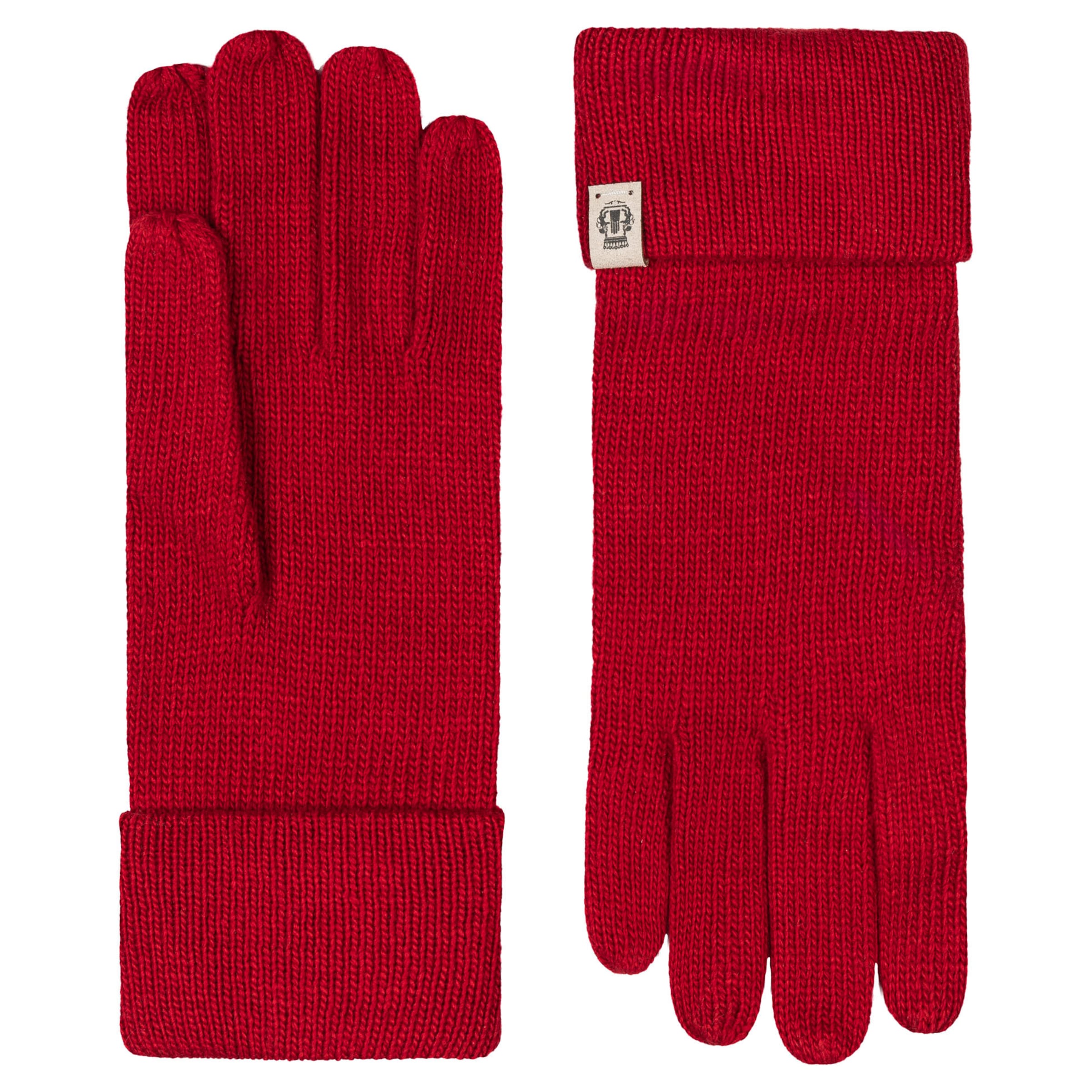 Mezzoguanti di Roeckl in rosso: frontale