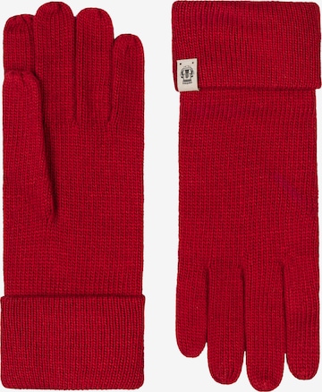 Mezzoguanti di Roeckl in rosso: frontale