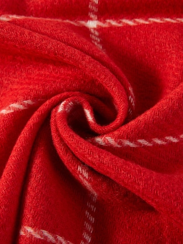 alberto cabale Scarf 'Line' in Red
