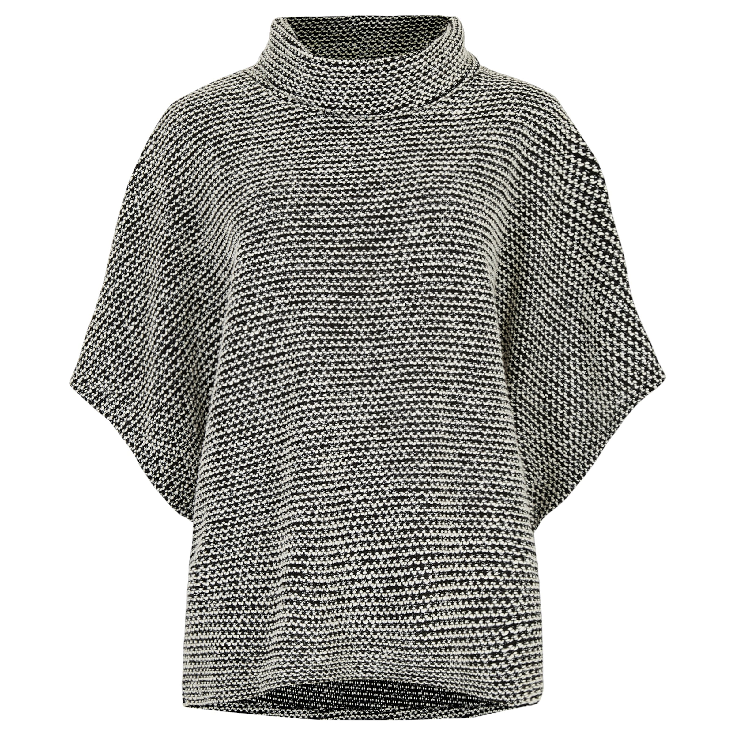 Mantellina di Apricot in nero: frontale