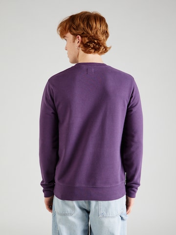 Coupe regular Sweat-shirt 'The Original HM Crew' LEVI'S ® en violet