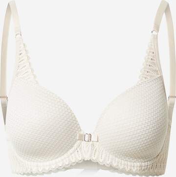 TRIUMPH Push-up BH 'Aura' in Beige: voorkant