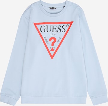 Felpa di GUESS in blu: frontale