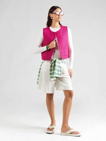PIECES Жилетка 'PCSARIA' в Ярко-розовый