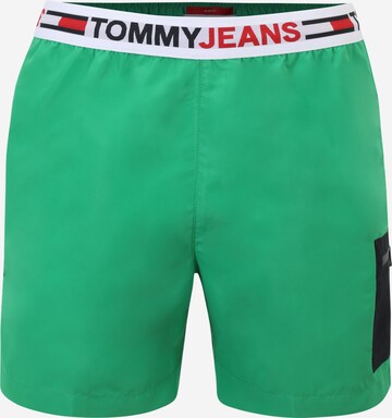 zaļš Tommy Hilfiger Underwear Peldšorti: no priekšpuses
