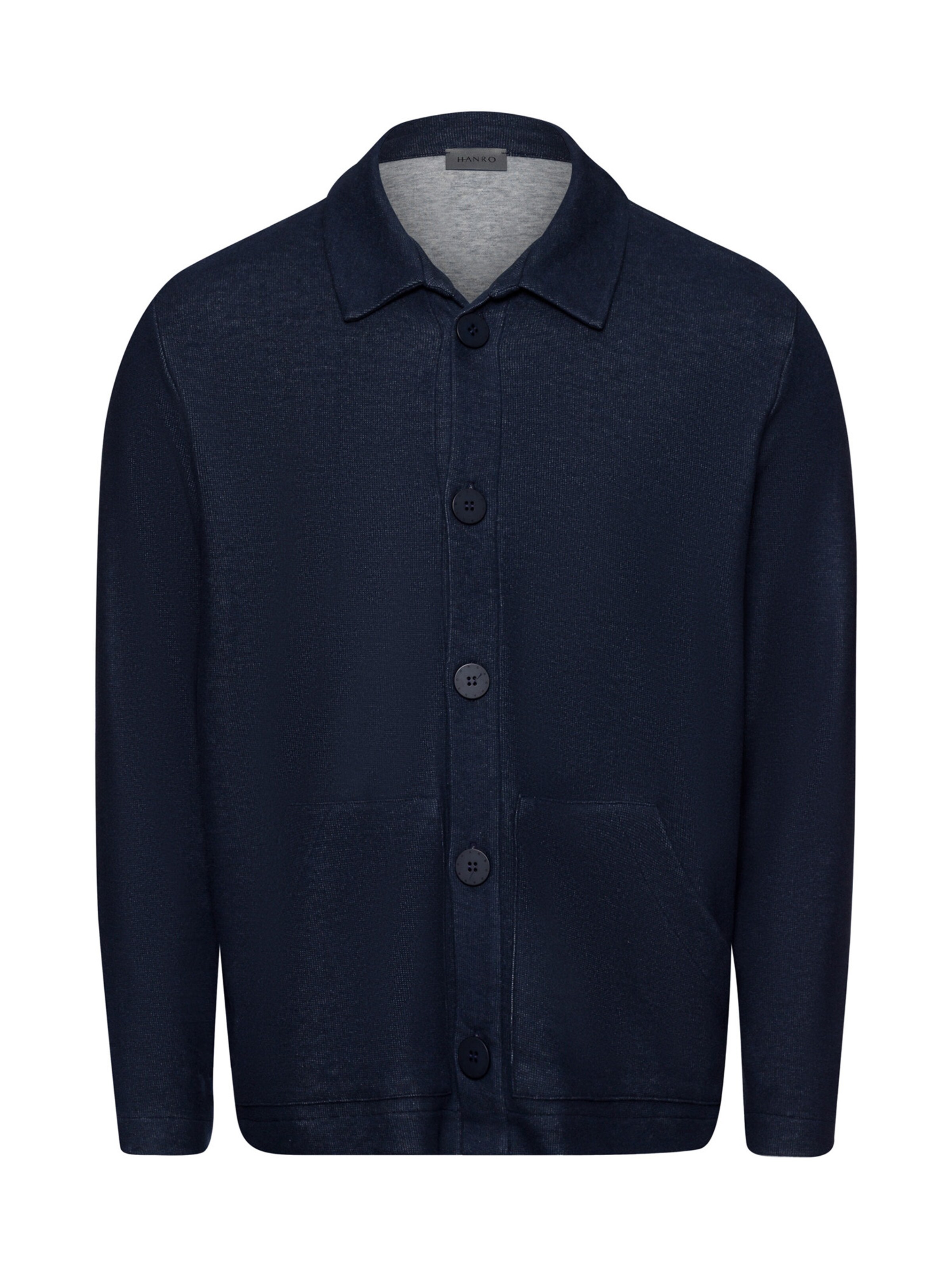 Veste de survêtement ' Cozy Living ' Hanro en bleu : devant