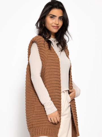 SASSYCLASSY Weste‌‌‌‌ in Beige