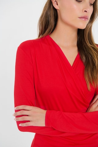 SAINT TROPEZ Shirt in Red