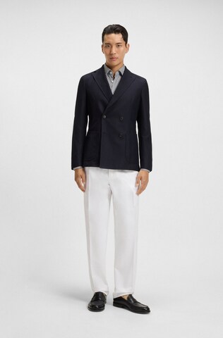 BOSS Slim fit Suit Jacket 'C-Hanry' in Blue