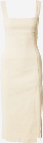 PINKO - Vestido de tubo 'AMICHEVOLE' en beige: frente