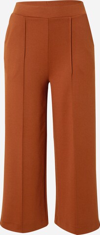 Wide Leg Pantalon TOM TAILOR DENIM en rouge : devant