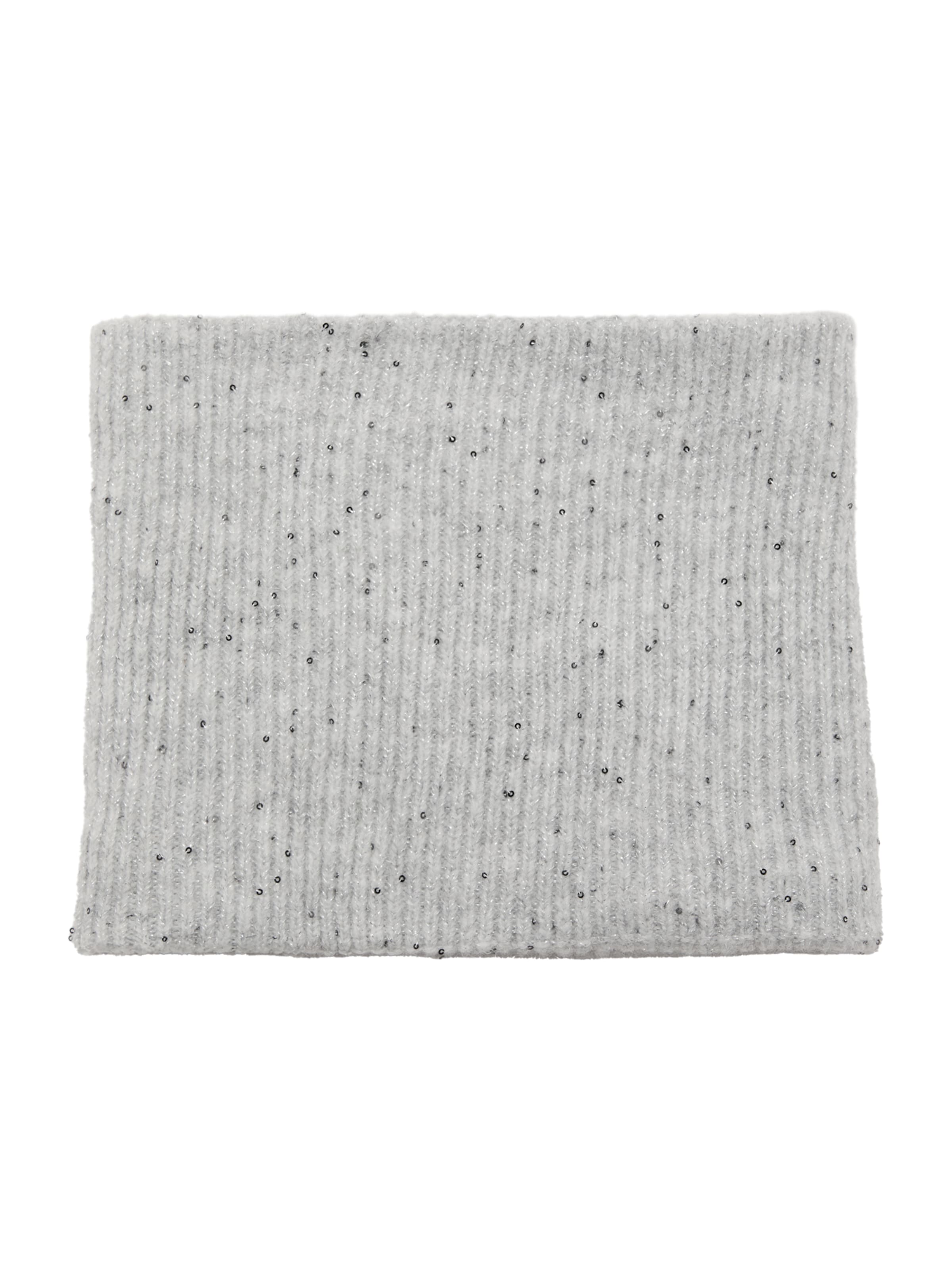 MANGO KIDS Šála – šedá: přední strana