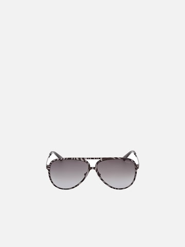 Emilio Pucci Zonnebril 'Pucci EP0247 Light blue/texture 58/12/140 Women Sunglasses' in Zwart