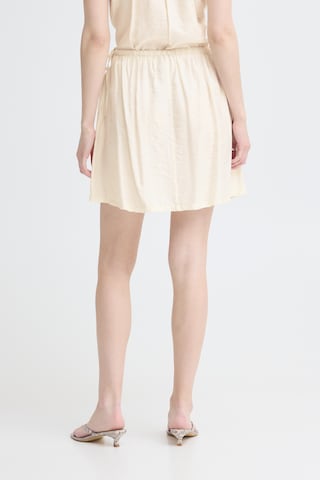 ICHI - Falda 'ICHElvias' en beige