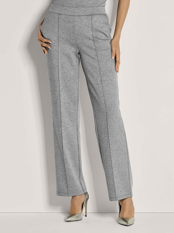 Loosefit Pantalon MADELEINE en gris : devant