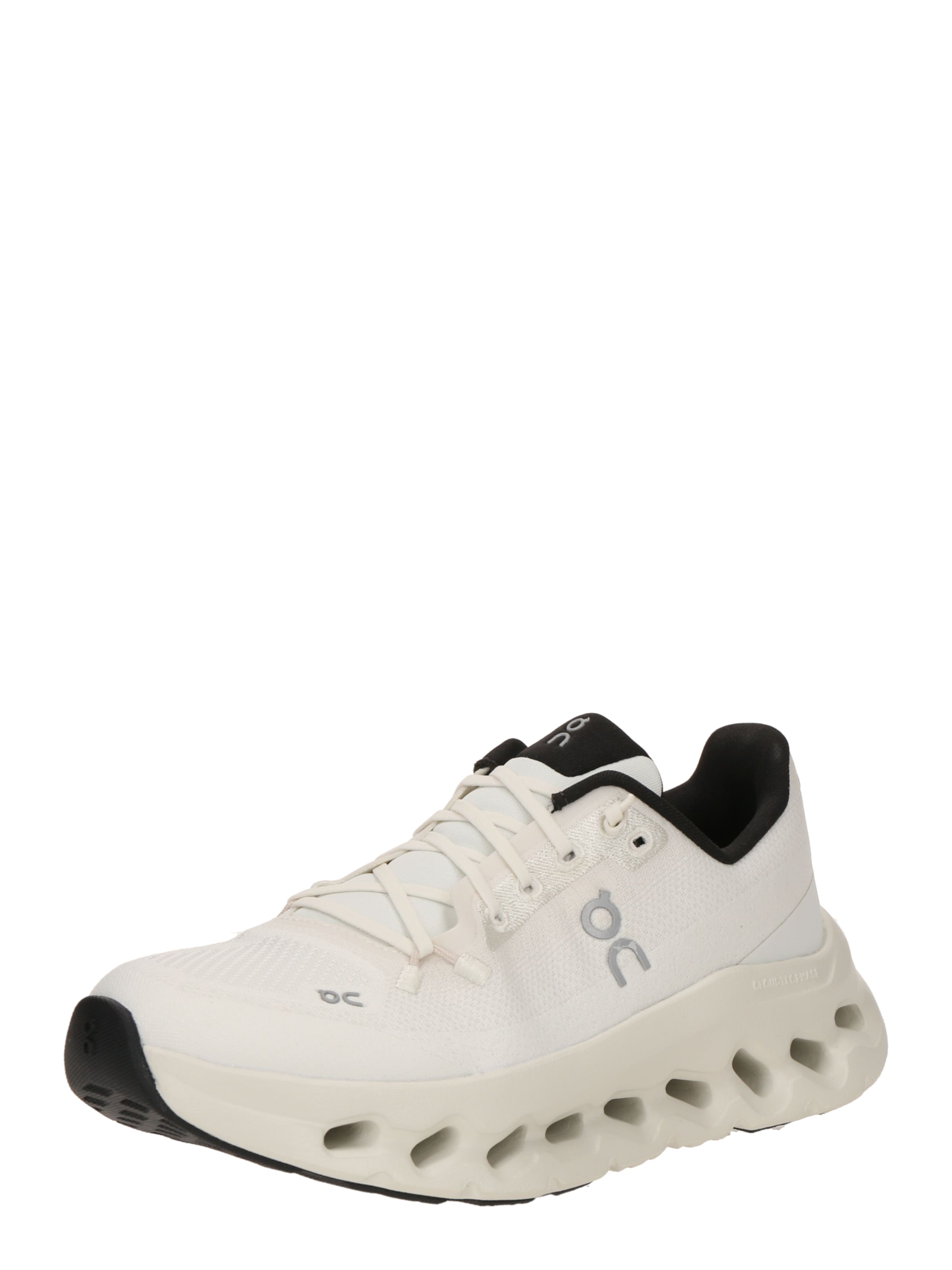 On Platform trainers 'Cloudtilt' in Grey: front