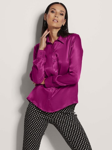 Chemisier MADELEINE en rose : devant