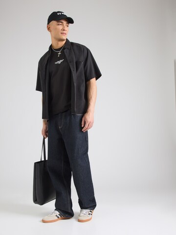 JACK & JONES Koszulka 'JCOBREEZE' w kolorze czarny