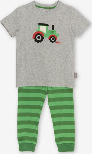 SIGIKID Pajamas in Grey / Green / Red, Item view