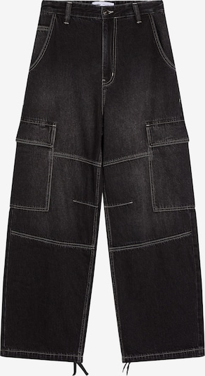 Bershka Cargofarkut koossa 34 värissä musta, Tuotenäkymä