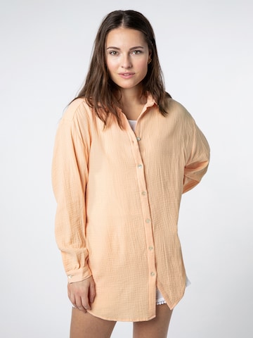 Sublevel Blouse in Oranje: voorkant