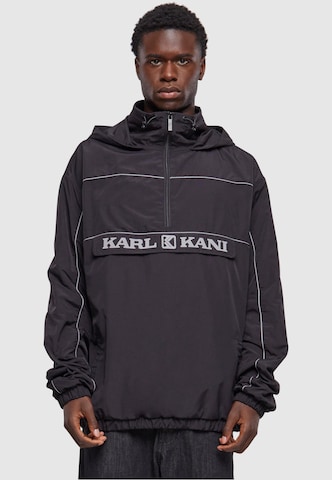 Karl Kani Φθινοπωρινό και ανοιξιάτικο μπουφάν σε μαύρο: μπροστά