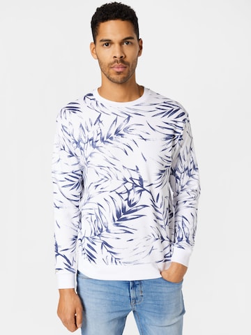 Key Largo Sweatshirt in Weiß: predná strana