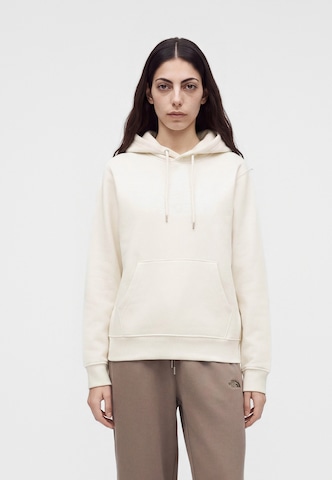 THE NORTH FACE Sweatshirt i vit: framsida