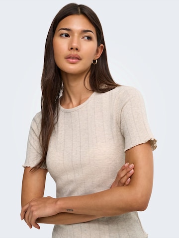 T-shirt 'ONLTENNA' ONLY en beige