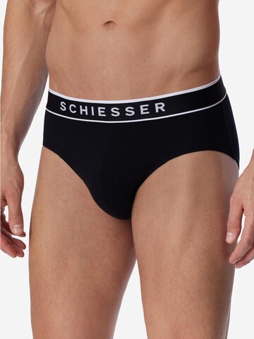 SCHIESSER Slip '95/5 Organic Cotton' in Zwart