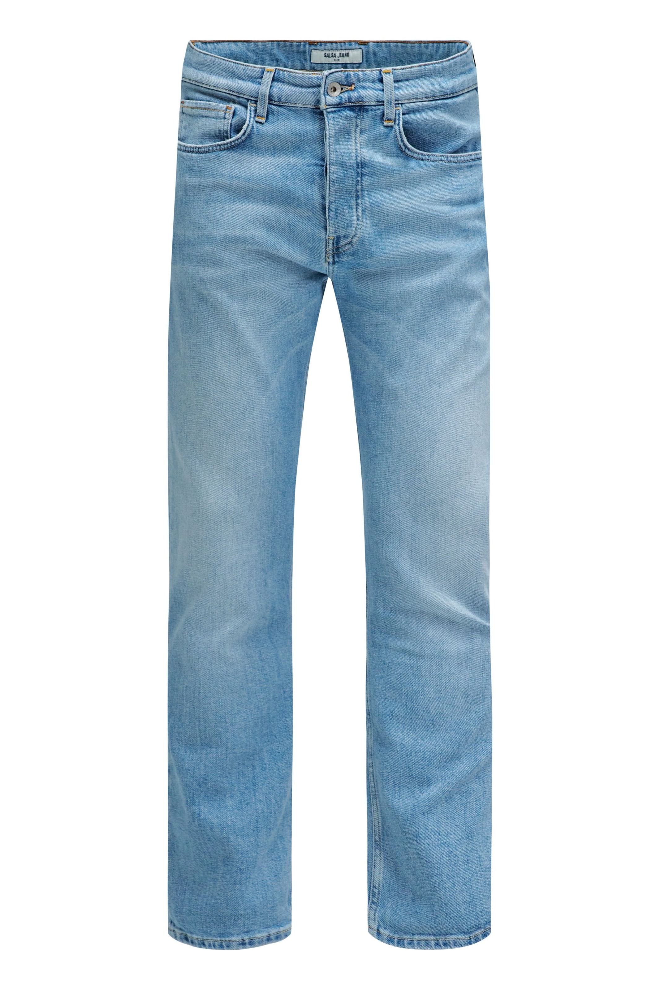 Salsa Jeans Slimfit Jeans in Blauw: voorkant
