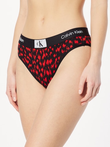 Slip Calvin Klein Underwear en noir : devant