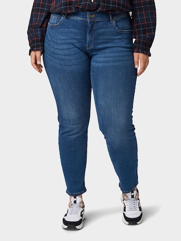 Tom Tailor Women + Slimfit Jeans i blå: framsida