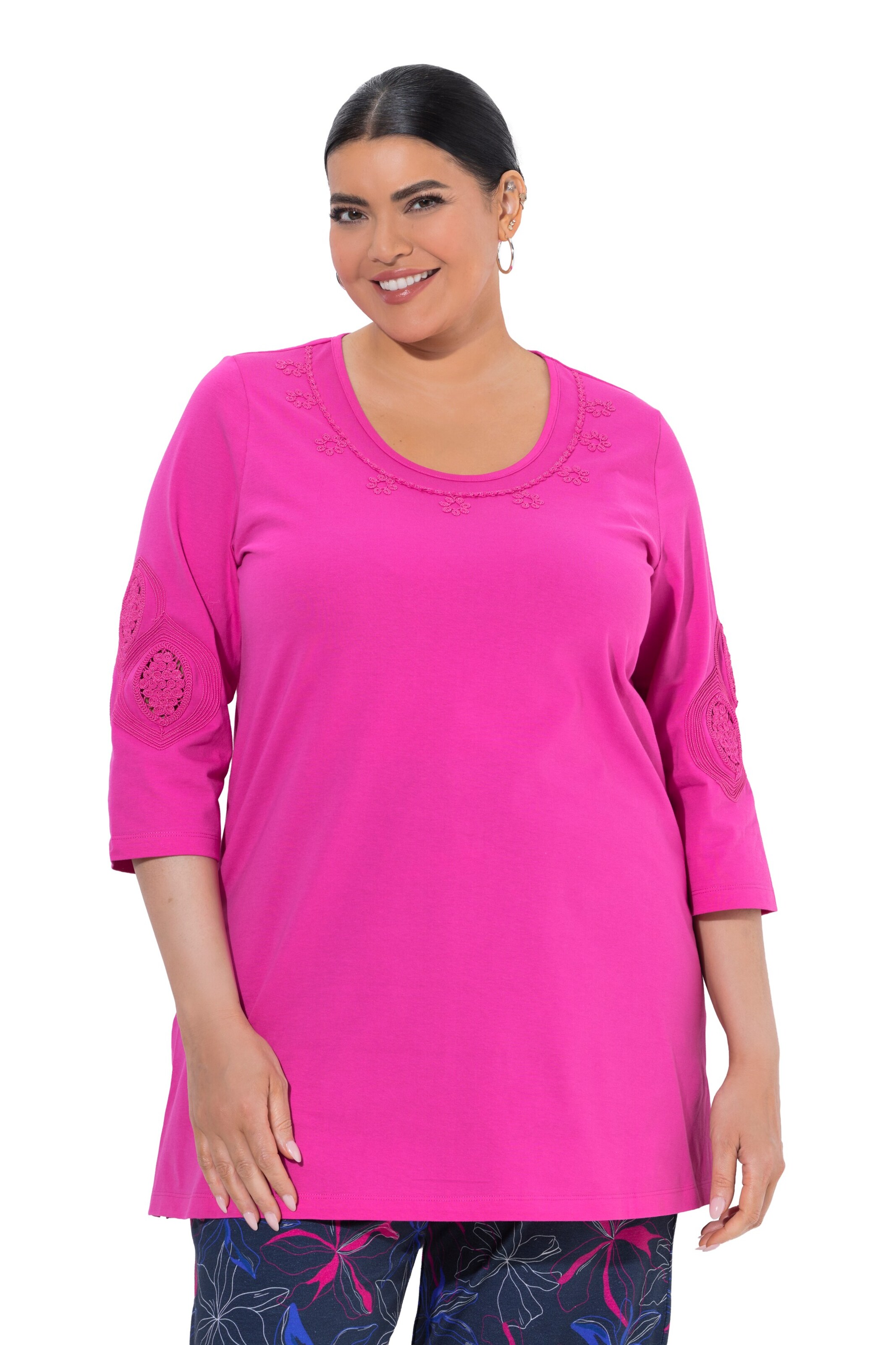 Ulla Popken Shirt in Pink: front