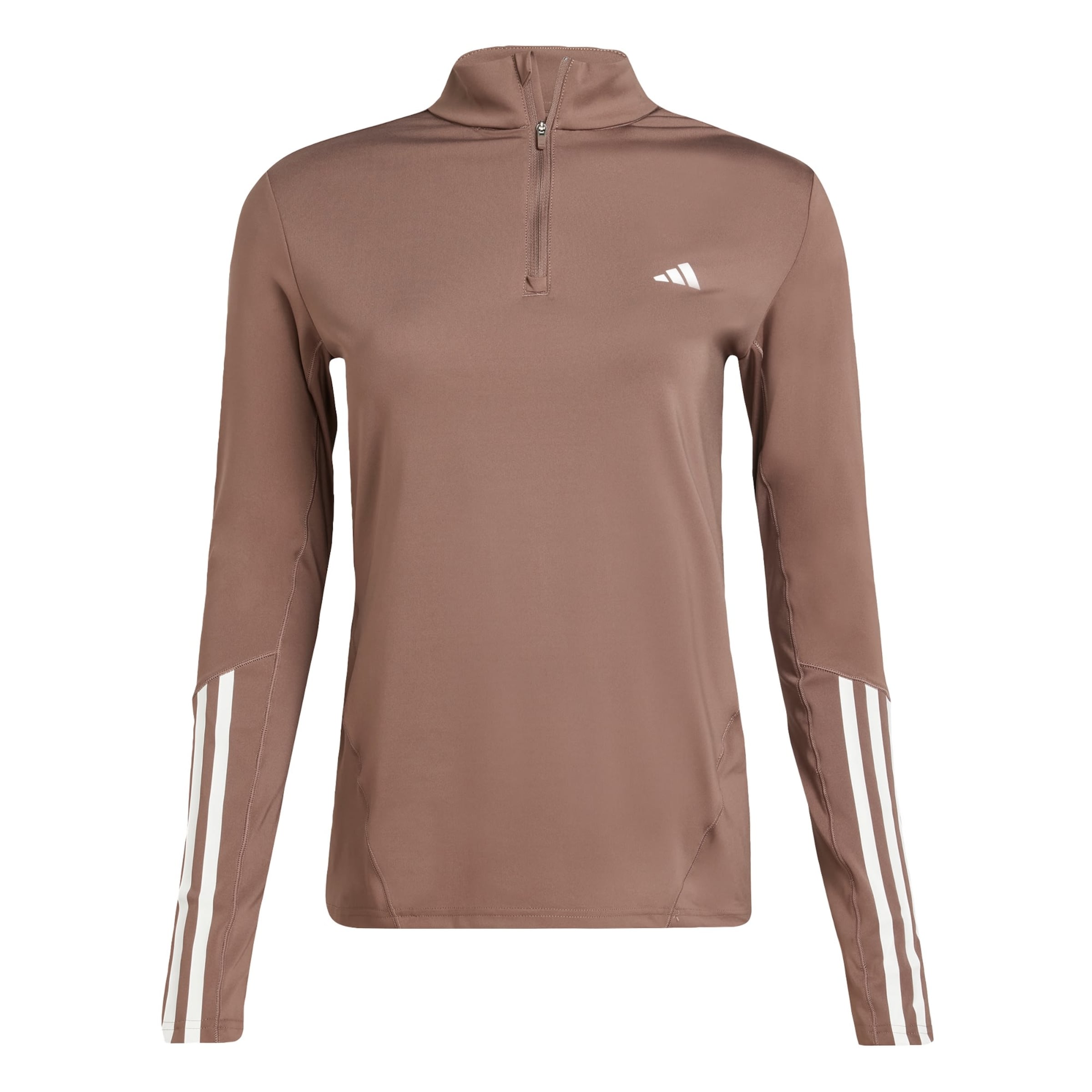 ADIDAS PERFORMANCE Λειτουργικό μπλουζάκι 'HYPERGLAM' σε καφέ: μπροστά