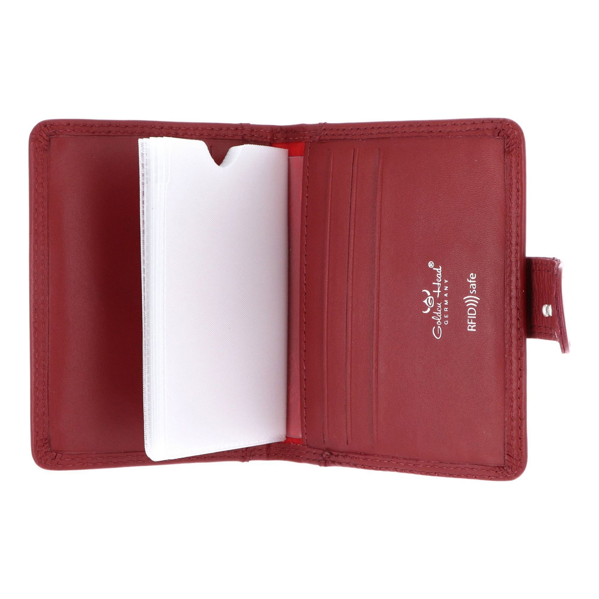 GOLDEN HEAD Portemonnee 'Polo' in Rood