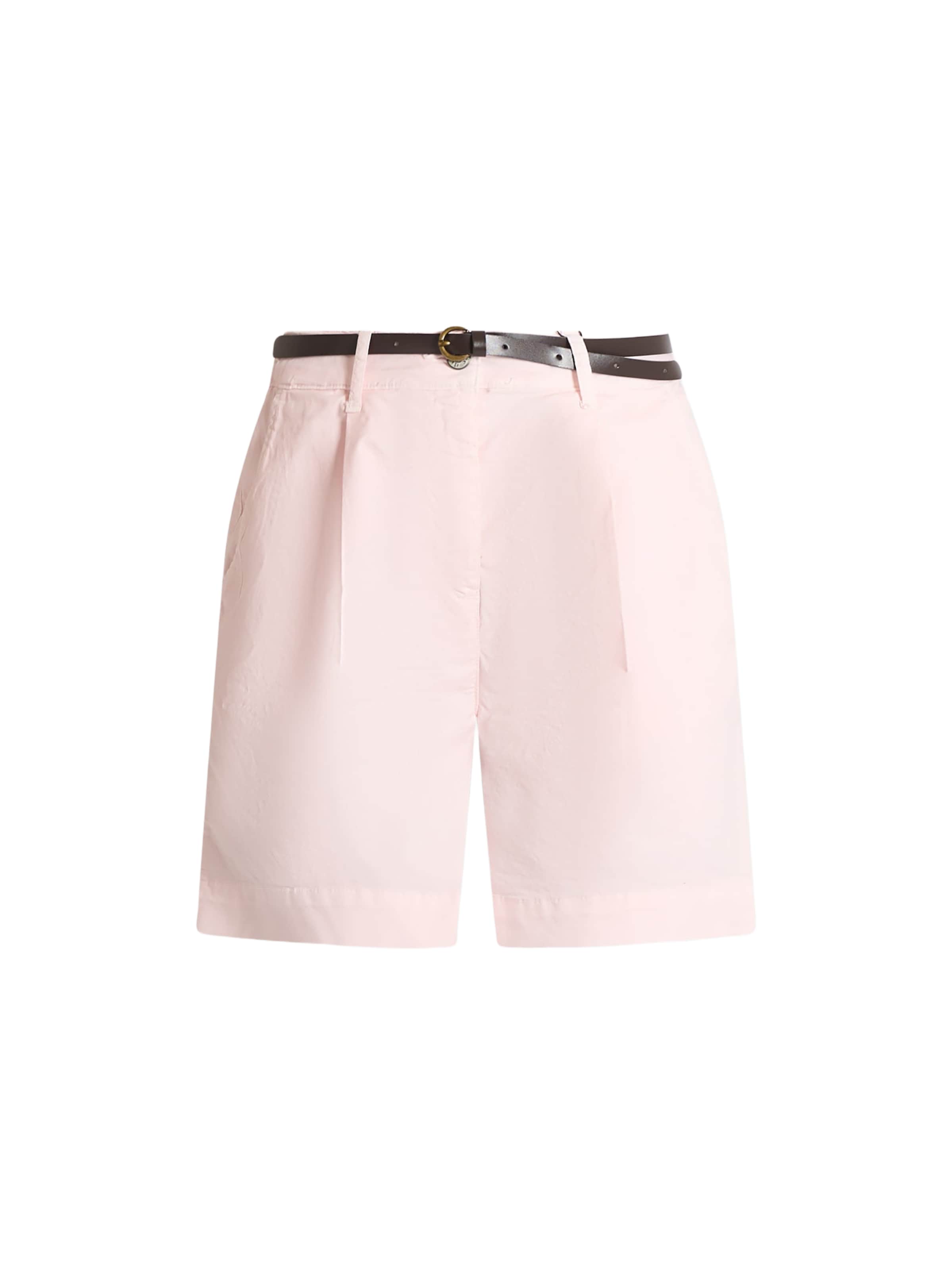 Dixie - Calças com pregas em rosa: frente