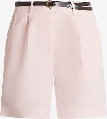 Dixie - Calças com pregas em rosa: frente