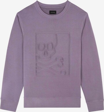 Scalpers Sweatshirt 'Engraving' in Purple: front