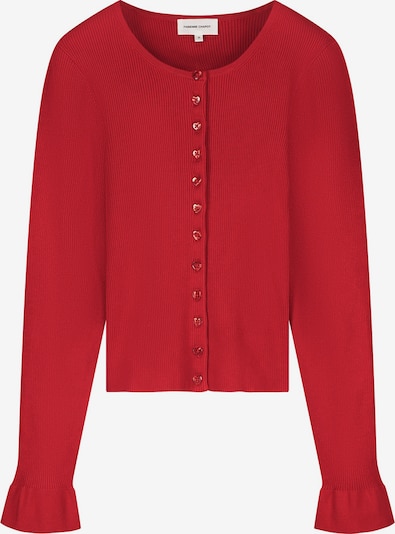 Fabienne Chapot Strickjacke in XS in rot, Produktansicht