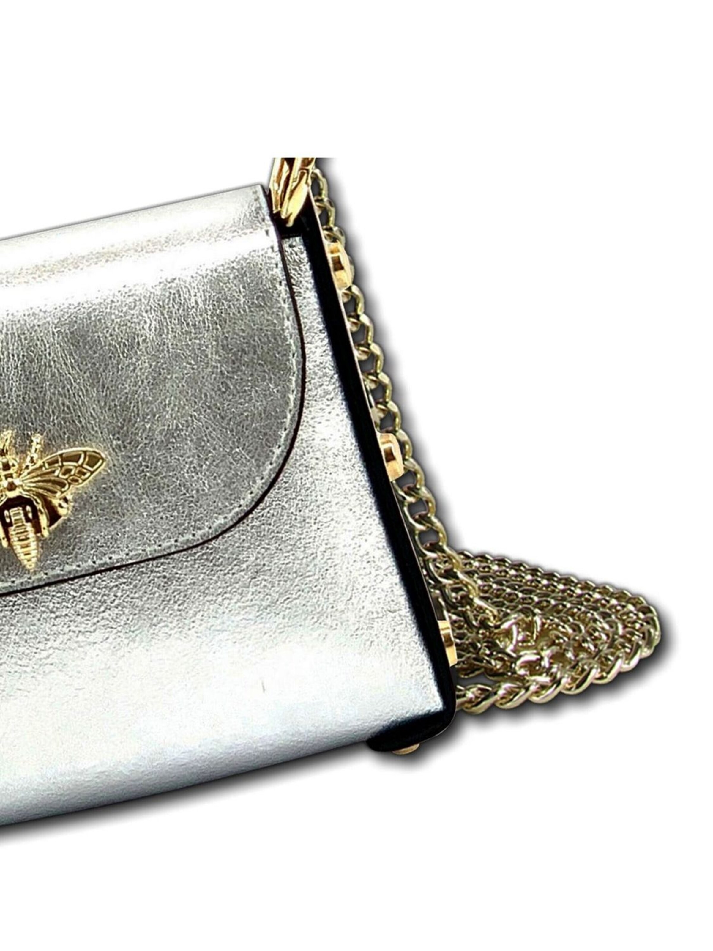 Florence Crossbody Bag in Silver