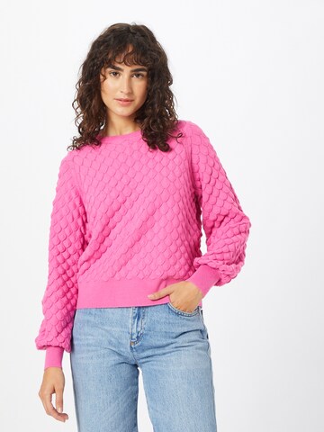 Pull-over 'Gilja' ONLY en rose : devant