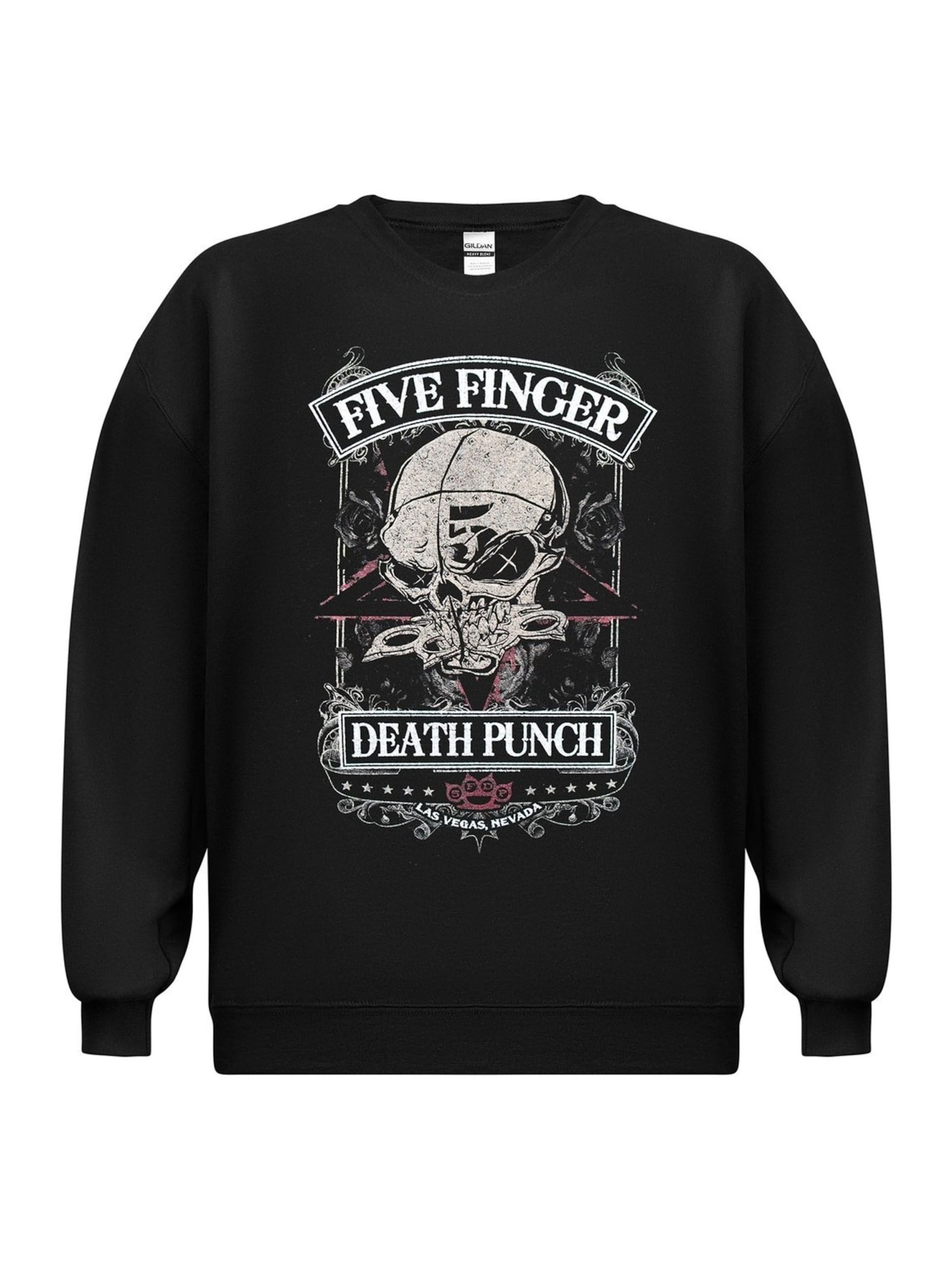 Rockshirts Sweatshirt 'Five Finger Death Punch  Wicked Master'‌‌‌‌ in Schwarz: Vorderseite
