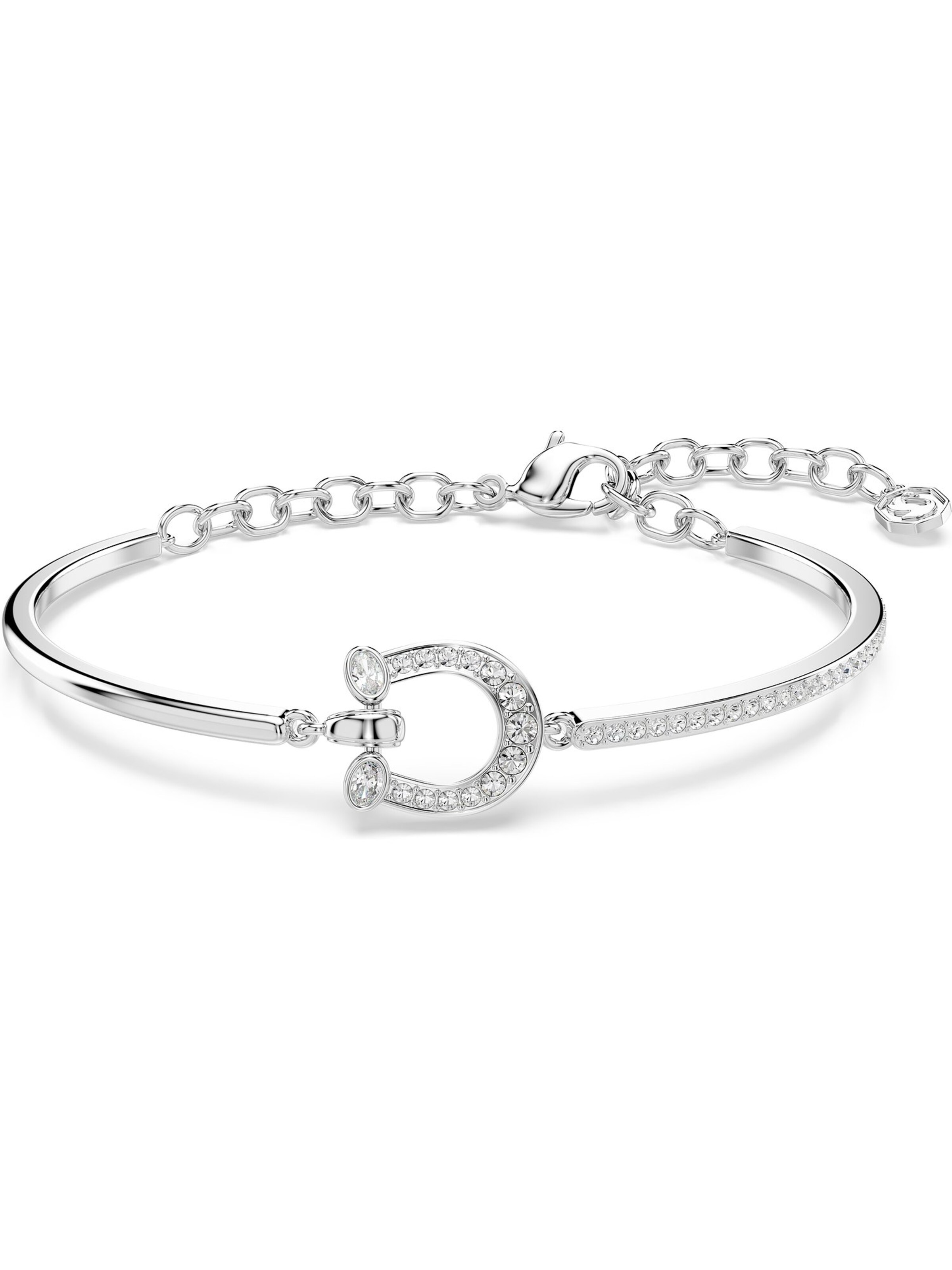 Swarovski Bracelet in Silver: front